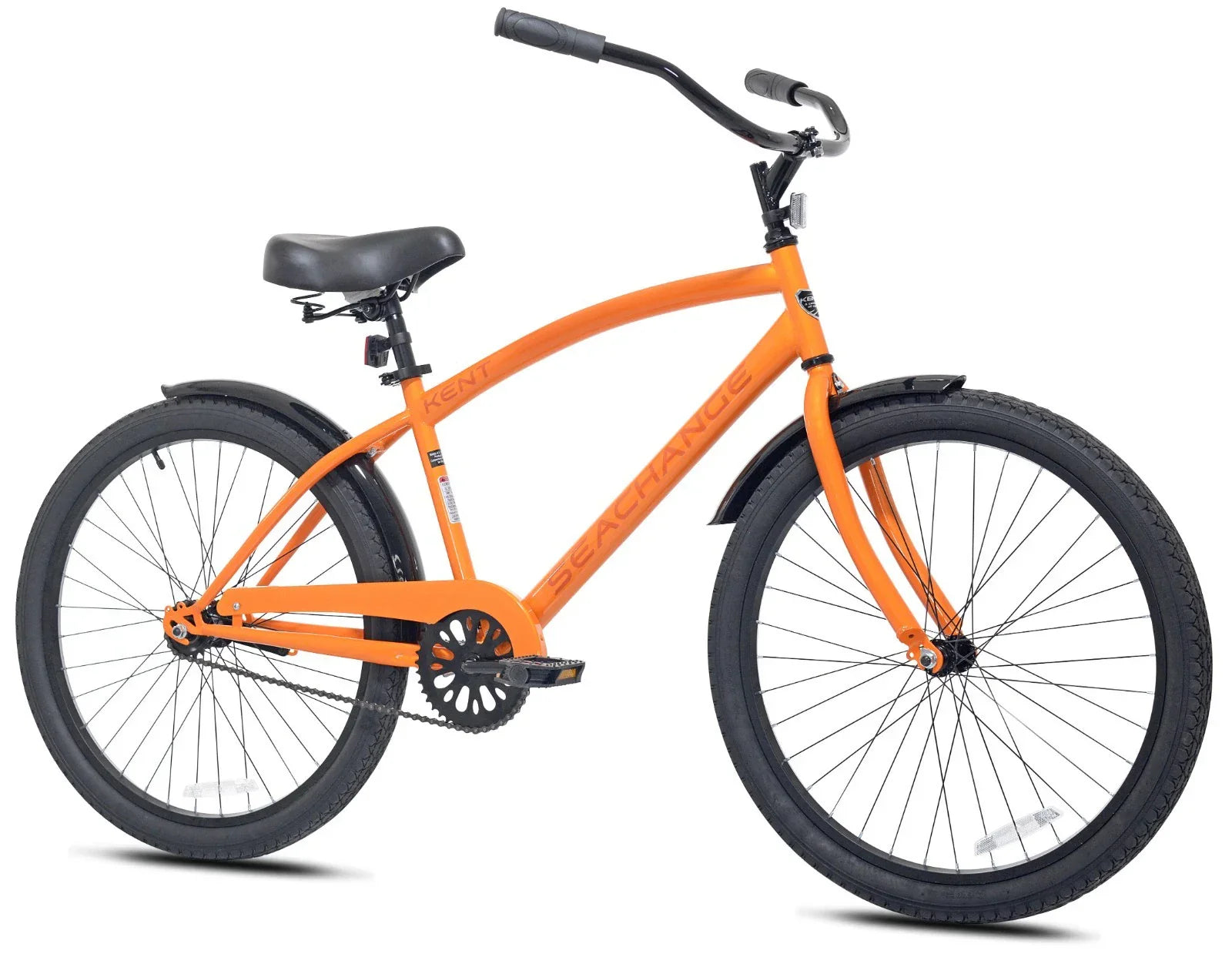 Kent Seachange 24-inch Boy's Cruiser Bicycle, Orange