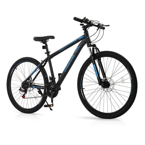 27.5"Bike Full Suspension Mountain Bike 21 Speed High Carbon Steel Bicycle MTB