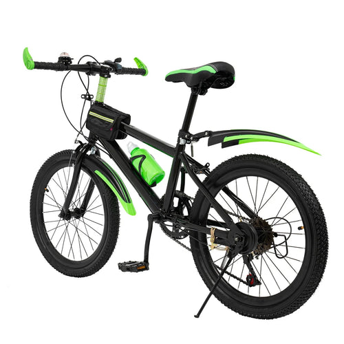 20 Inch Child City Bike 7 Speeds Kids Mountain Bike Double Disc Brake Bicycle